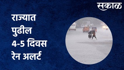 RainUpdate | राज्यात पुढील 4-5 दिवस रेन अलर्ट, प्रेक्षकांनो ही बातमी तुमच्यासाठी