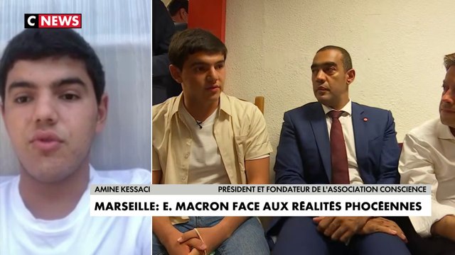 Amine Kessaci revient sur son échange avec Emmanuel Macron