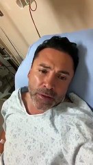 Download Video: Coronavirus - Pourtant doublement vacciné, le célèbre boxeur Oscar De La Hoya hospitalisé lance un appel de détresse de son lit ! 