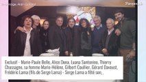 Mariage de Serge Lama et Luana : des mariés radieux à l'église, un célèbre chanteur invité