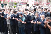 Son dakika haberleri | Cumhurbaşkanı Erdoğan, Güneysu'da cenaze törenine katıldı