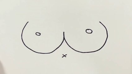 【衝撃】一瞬目を疑うイラストを描いていると思いきや、ただラテン系な女性を描いているだけの男。