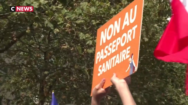 Nouvelle journée de manifestations contre le pass sanitaire