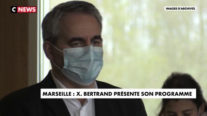 A Marseille, Xavier Bertrand a déroulé son programme