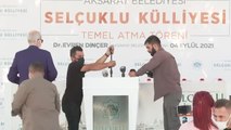 Adalet Bakanı Gül, Aksaray'da Selçuklu Külliyesi Temel Atma Töreni'nde konuştu Açıklaması