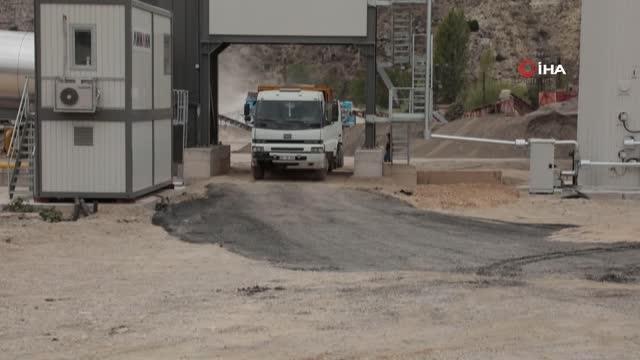 ABB'nin dördüncü asfalt üretim tesisi açıldı
