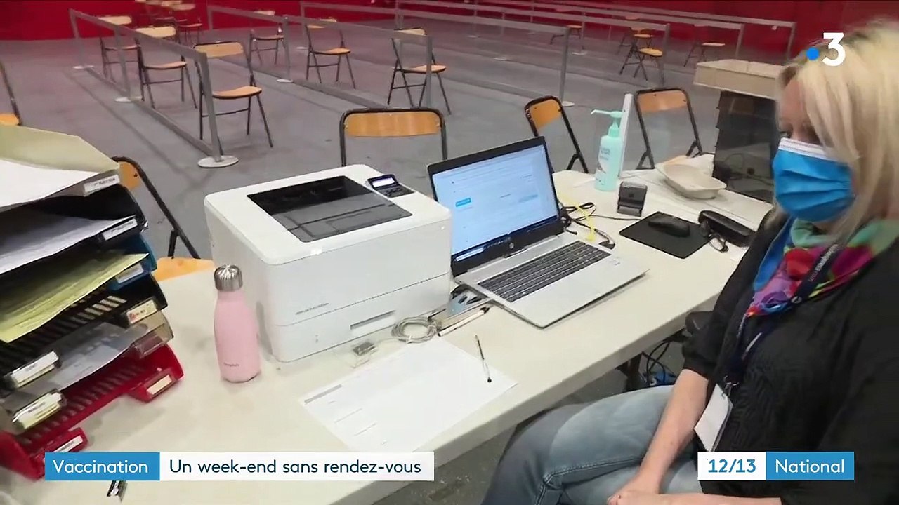 Vaccination contre le Covid-19 : un week-end sans rendez-vous