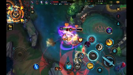 Wild Rift Gameplay [Rank]: Pantheon Goes Berserk