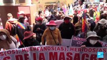 Bolivia: manifestaciones en La Paz en reclamo a las masacres de 2019 en Sacaba y Senkata