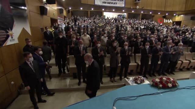 Cumhurbaşkanı Erdoğan, AK Parti Rize Genişletilmiş İl Danışma Toplantısı'nda açıklamalarda bulunuyor