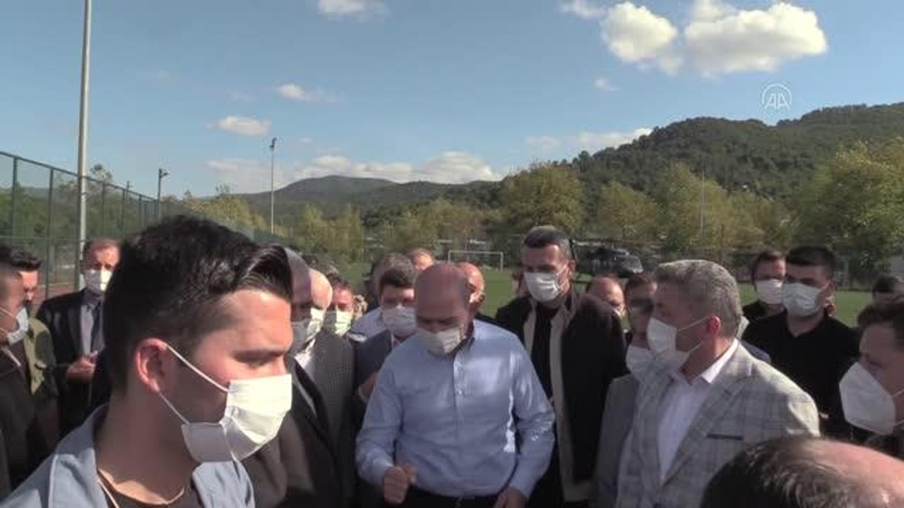 Son dakika haberi: İçişleri Bakanı Soylu: "Bir yılda burada selin hiçbir izi, en ufak bir izni Allah'ın izni ile kalmayacak"