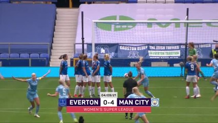 City get WSL campaign underway with Everton demolition