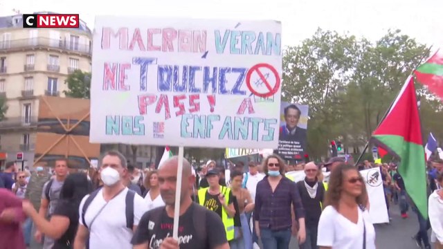 Pass sanitaire : huitième samedi de manifestations