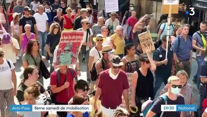 Manifestations anti-pass sanitaire : premier samedi de mobilisation après la rentrée