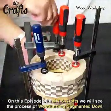 how to woodturning segmented bowl at home minecraft