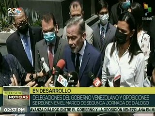Delegación de la oposición se compromete en llegar a acuerdos en la mesa de diálogo