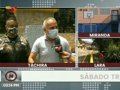 Plan Amemos al Táchira realiza recuperación de espacios recreativos en la entidad andina