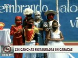 FONA y el SUNAD rehabilitan más de 330 canchas deportivas en Caracas