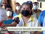 Jornada de vacunación en La Guaira atiende al personal docente para la vuelta a clases presenciales