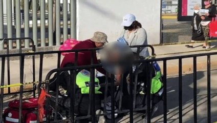 Muere abuelita esperando vacunación contra Covi