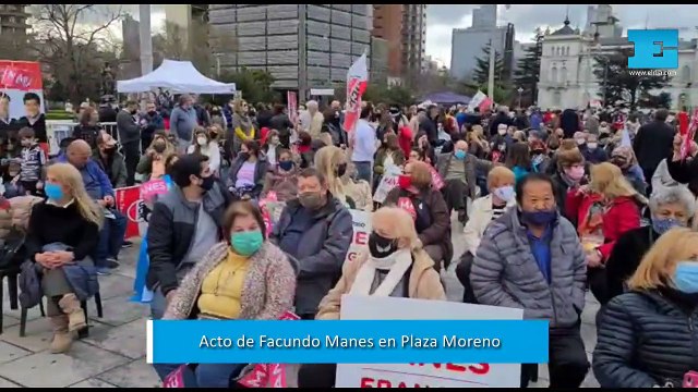 Acto de Manes en Plaza Moreno: hablan Frangul y Rovella, los precandidatos en La Plata