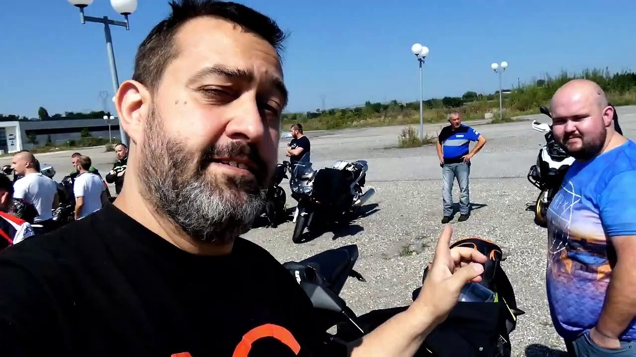 Brumath Rassemblement Motos de la FFMC Interview de Mickael