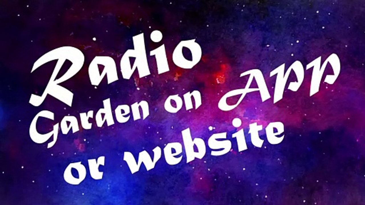 Radio Garden app live