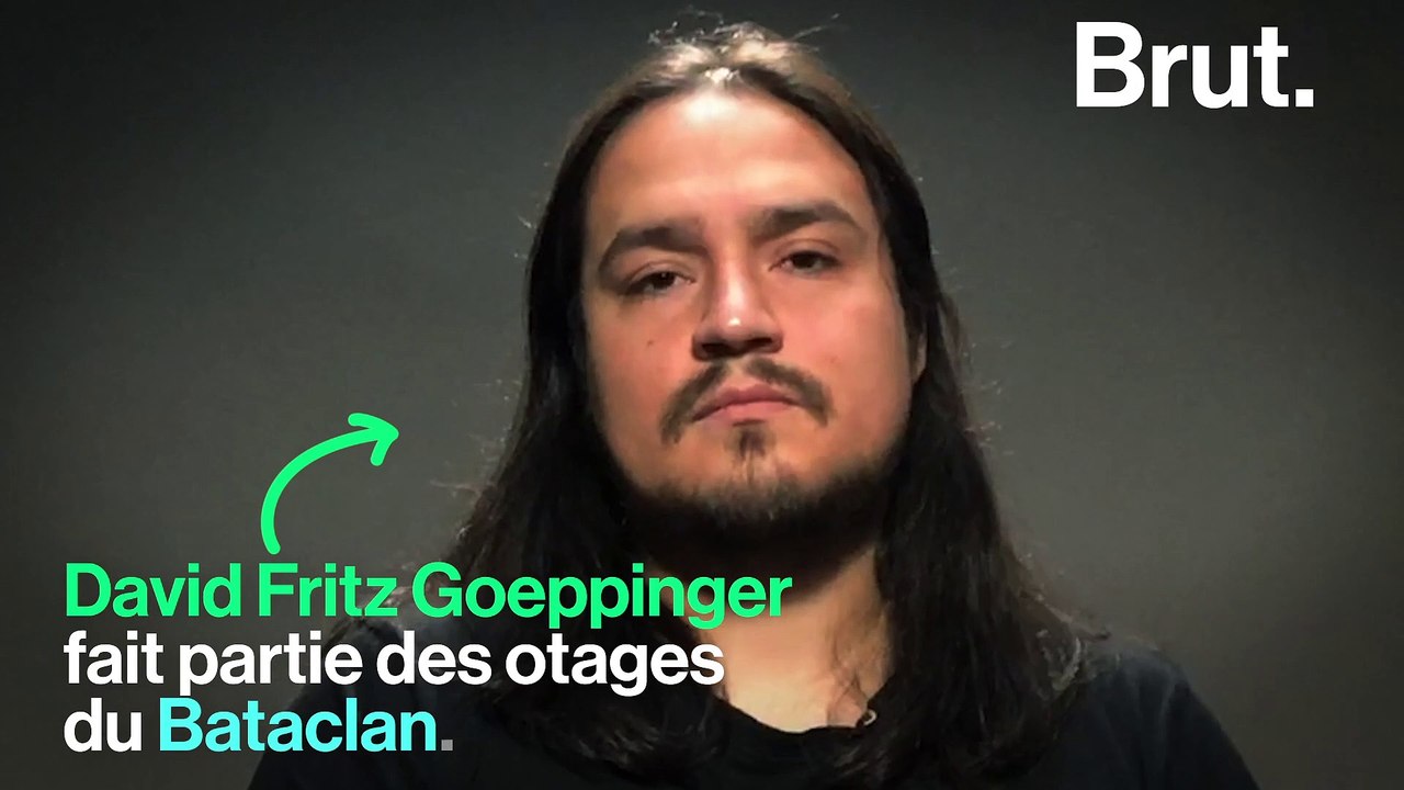 Otage du Bataclan, David Fritz Goeppinger raconte