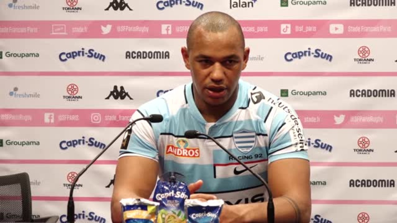 1ère j. - Fickou : "Un match particulier face au Stade Français"