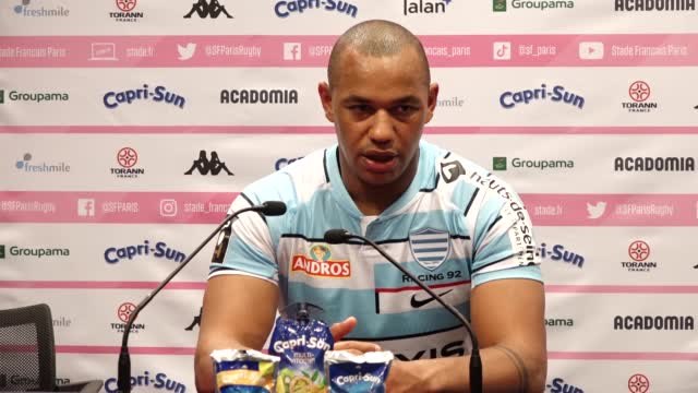 1ère j. - Fickou : Un match particulier face au Stade Français