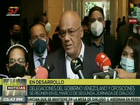 Jorge Rodríguez en México: Hemos trabajado para que el pueblo recupere sus garantías económicas