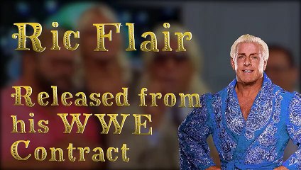 "Nature Boy" Ric Flair QUITS again - released from WWE contract
