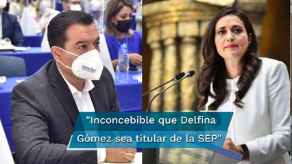 Exigen PAN y PRI renuncia e inhabilitación a Delfina Gómez tras multa del INE por moches en Texcoco