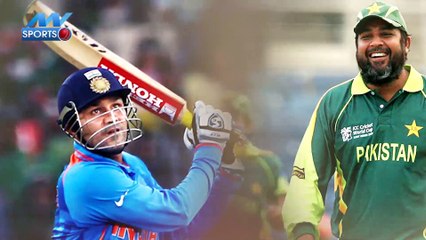 Virender Sehwag told Inzamam - I feel like hitting a six
