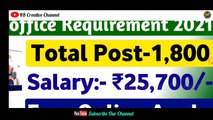 Aadhar Card Requirement 2021_Post-1800_Odisha job alerts 2021_Odisha govt jobs 2021_job vacancy 2021