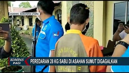Terungkap Peredaran Sabu 28 Kg di Asahan Sumut, Disebut Berasal dari Malaysia