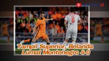 Tampil Superior, Belanda Lumat Montenegro 4-0