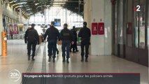 Les policiers pourront voyager gratuitement dans les trains du réseau SNCF à partir du 1er janvier 2022, selon un accord conclu cette semaine