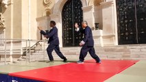 Démonstration de la forme 12 Pars Mickaël & Stéphane durant le forum des associations 2021