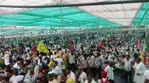 Thousands of farmers gathered to attend mahapanchayat