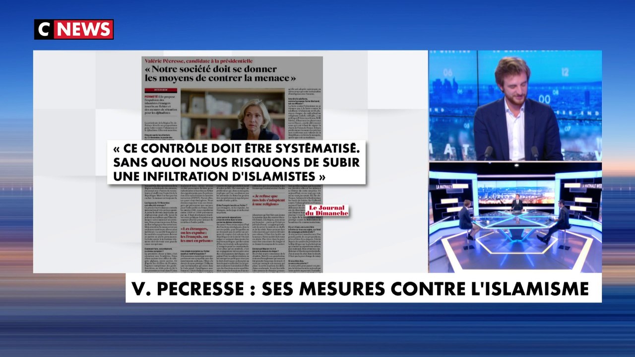 Le plateau de la matinale réagit aux propositions de Valérie Pécresse