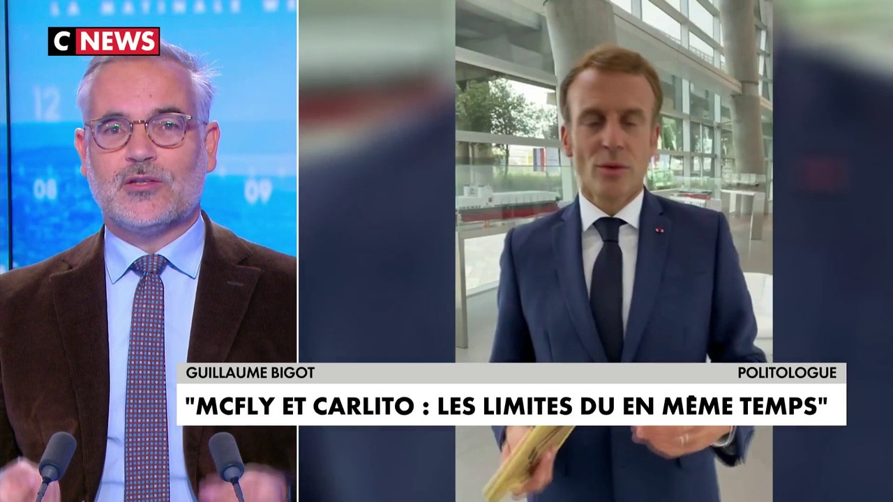 L'édito de Guillaume Bigot du dimanche 05 septembre : «McFy et Carlito, les limites du en même temps»