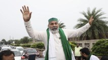 Rakesh Tikait reaches Muzaffarnagar to attend Mahapanchayat