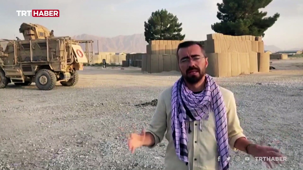 TRT Haber Bagram Üssü'nde