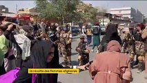 Afghanistan : face au retour des talibans, des Afghanes se révoltent