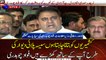 Federal Minister Fawad Chaudhry talks to media in Lahore
