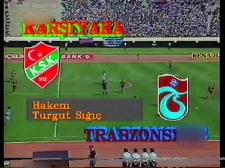 Karşıyaka 1-0 Trabzonspor 19.09.1993 - 1993-1994 Turkish 1st League Matchday 4