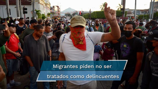 Avanza cuarta caravana migrante rumbo a Estados Unidos