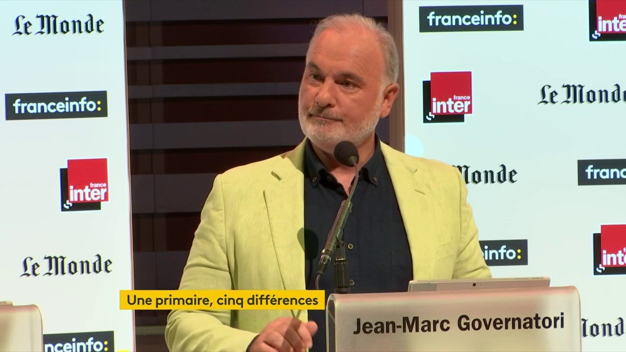 Jean-Marc Governatori : "Il faut se dire la vérité, il y a des différences entre nous. Si je gagne la primaire et que Sandrine Rousseau me soutient, ça me porte préjudice."
