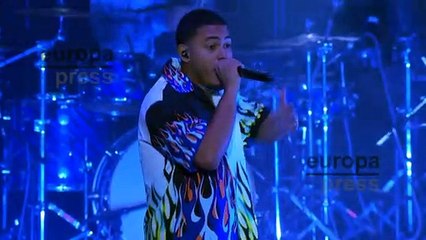 Myke Towers actuó anoche en Starlite